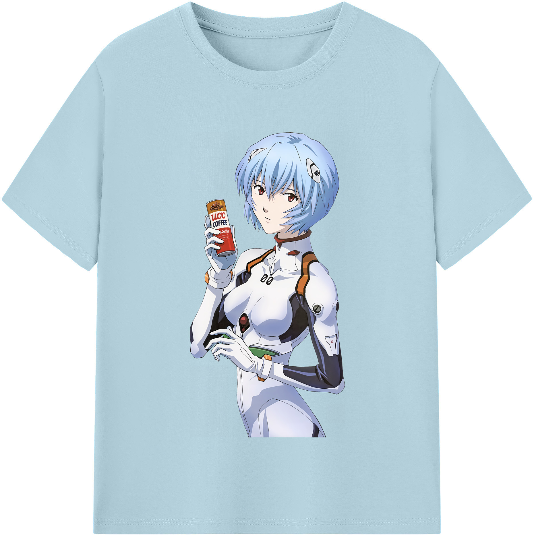 （画像用） EVA 新世紀エヴァンゲリオン 綿100％半袖Tシャツ（フロントプリント）
